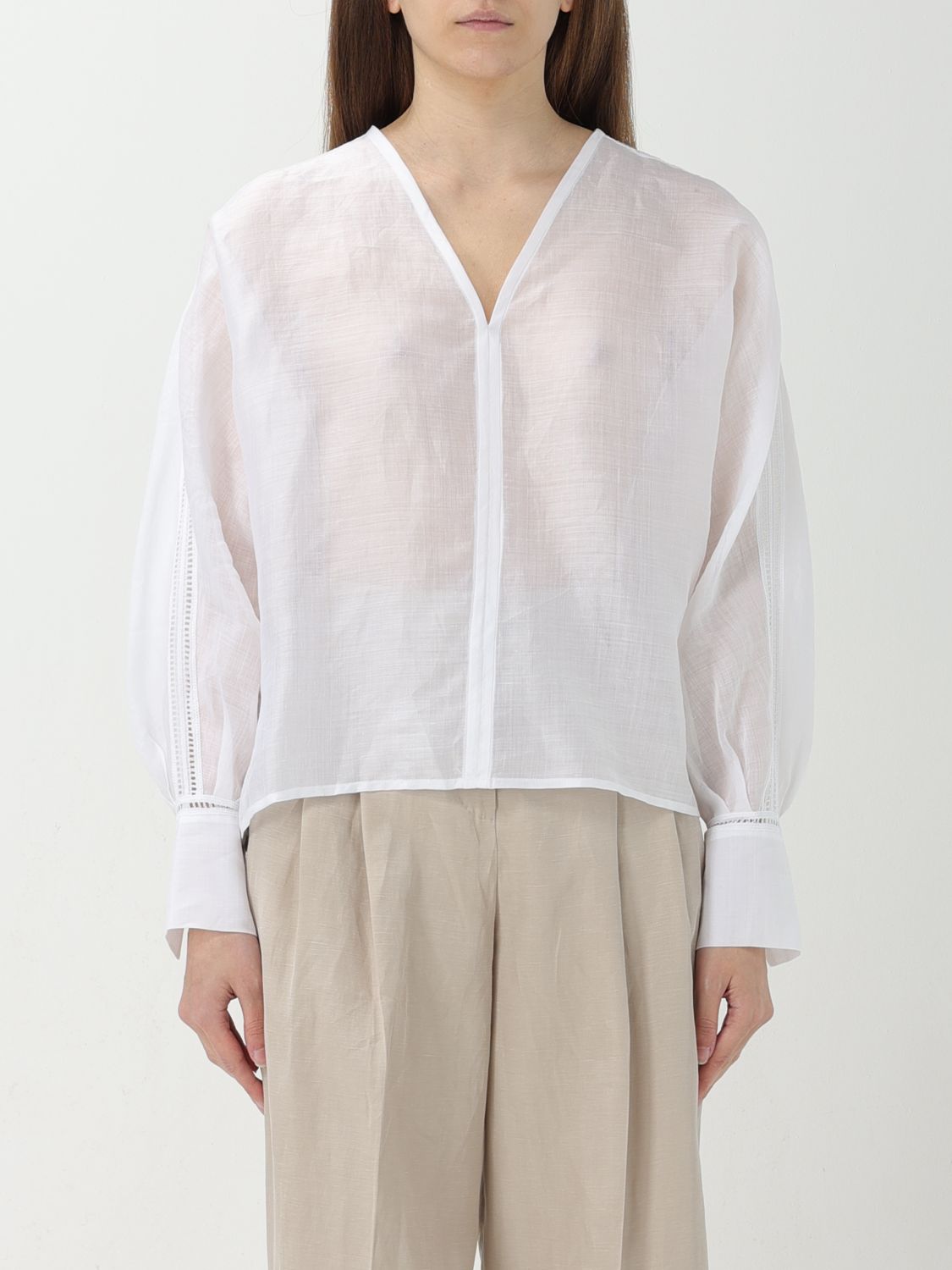 MAX MARA STUDIO Shirt MAX MARA STUDIO Woman colour White