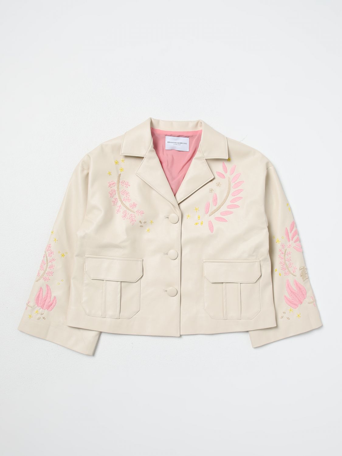 Ermanno Scervino Junior Jacket ERMANNO SCERVINO JUNIOR Kids color Beige