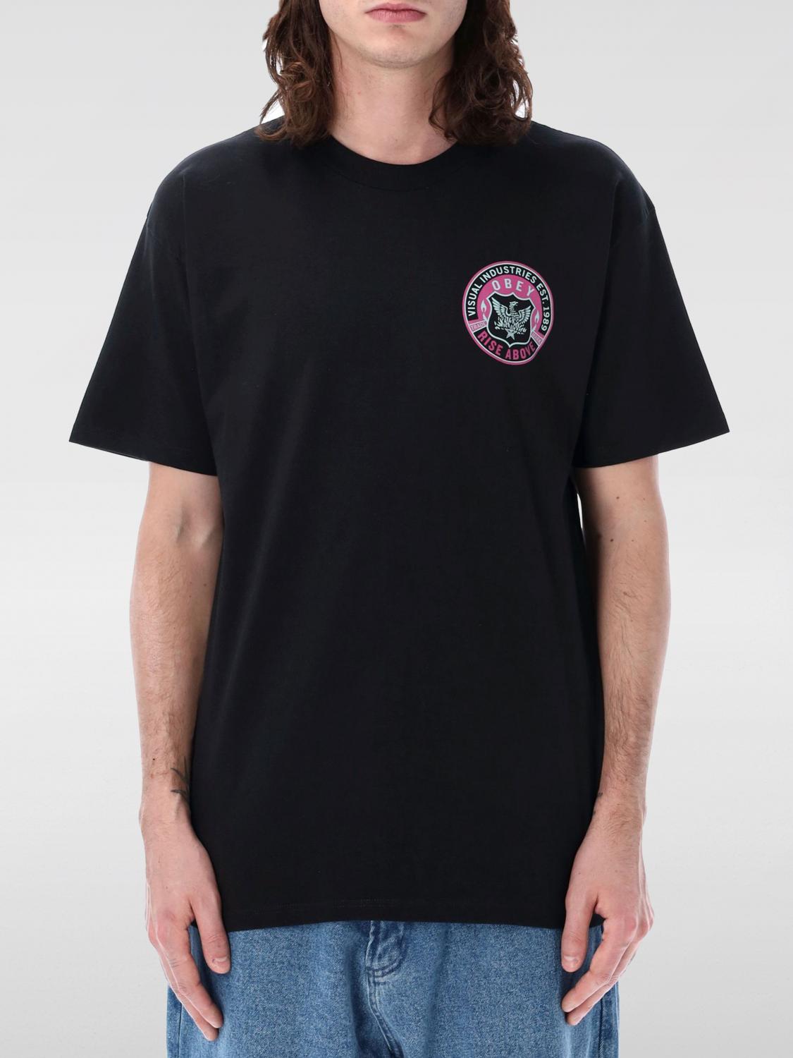 Obey T-Shirt OBEY Men color Black