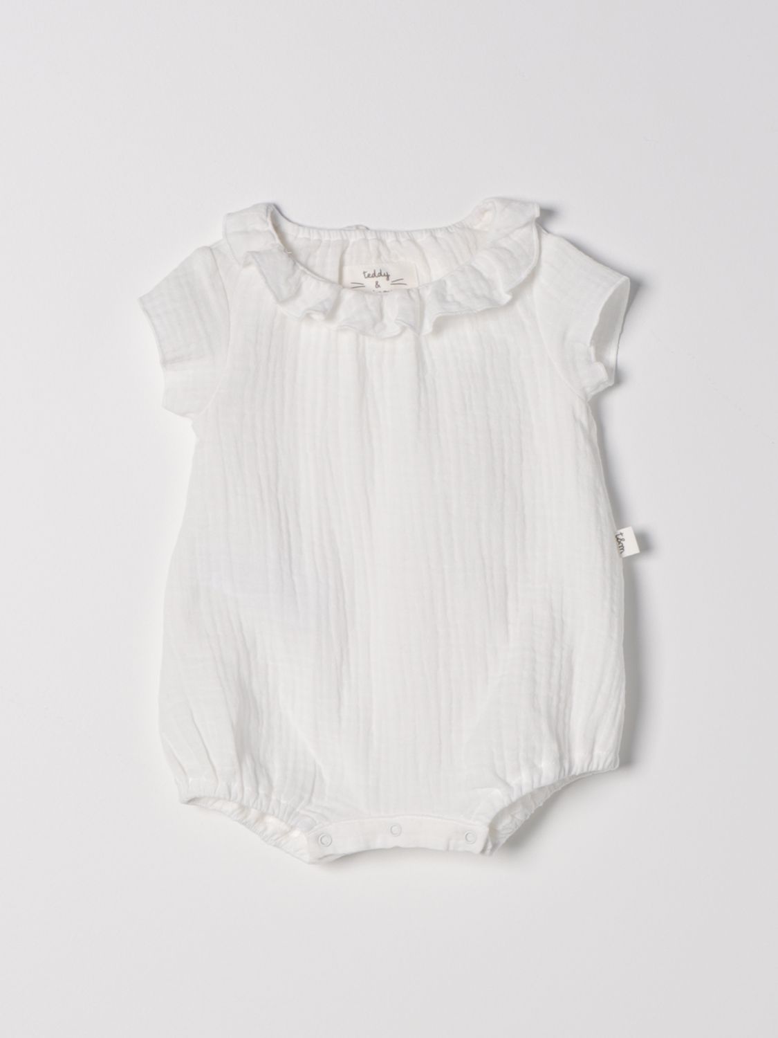 Teddy & Minou Romper TEDDY & MINOU Kids colour White