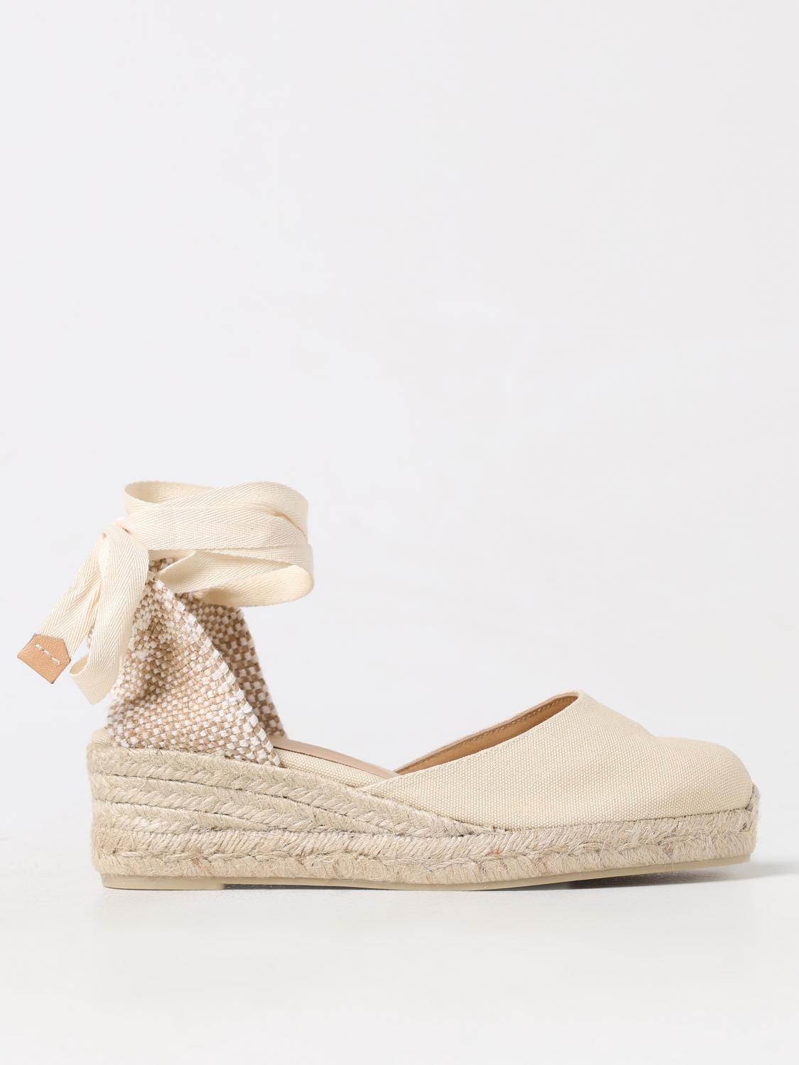 Castañer Wedge Shoes CASTAÑER Woman color Ivory