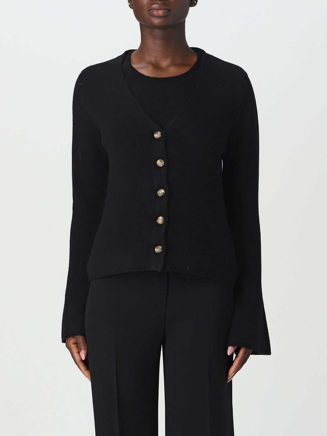 By Malene Birger Cardigan BY MALENE BIRGER Woman colour Black