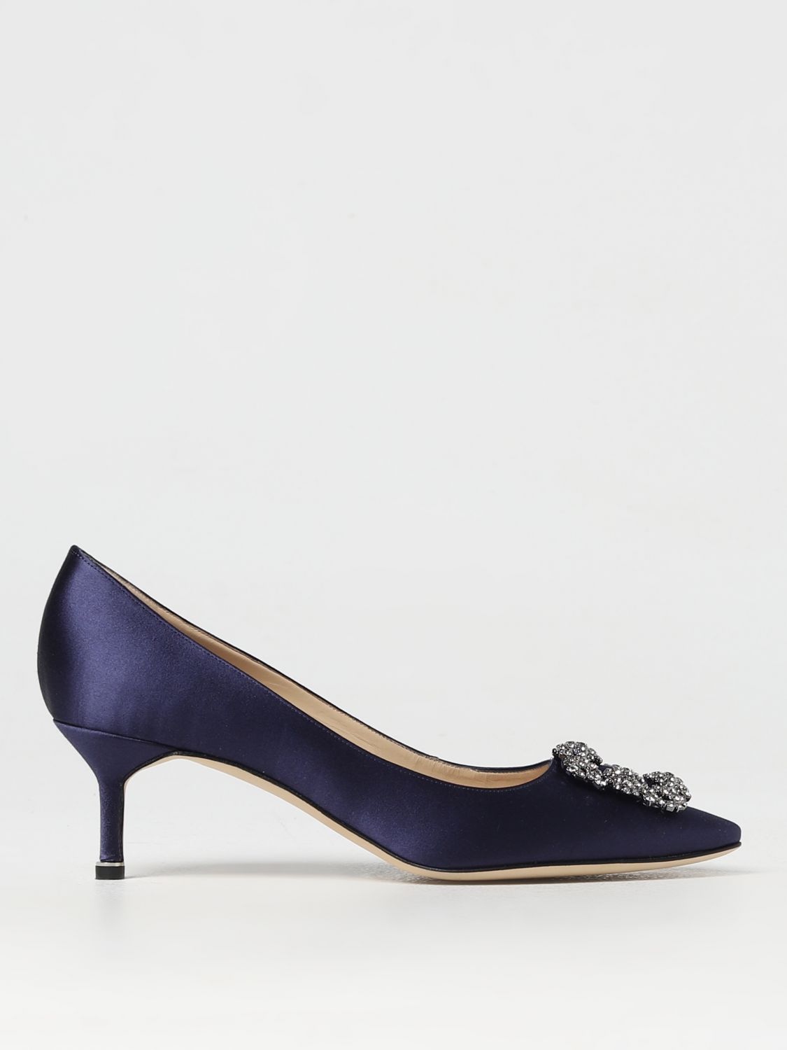 Manolo Blahnik Court Shoes MANOLO BLAHNIK Woman colour Blue