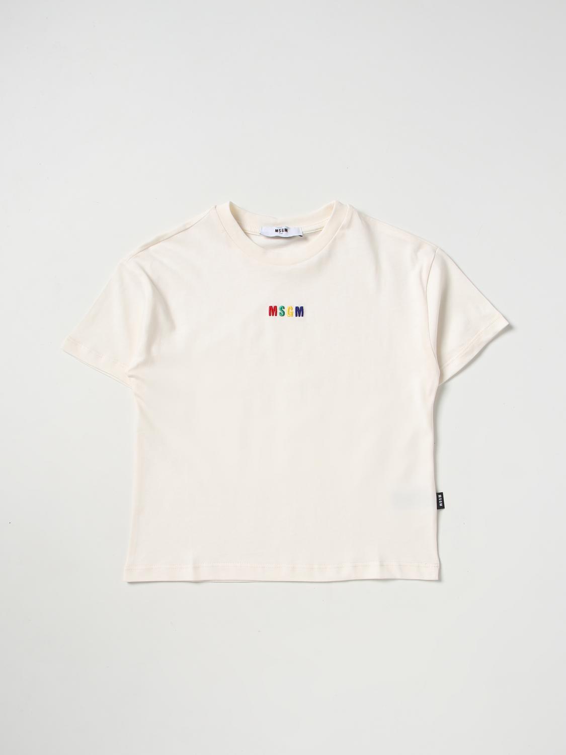 Msgm Kids T-Shirt MSGM KIDS Kids colour Beige