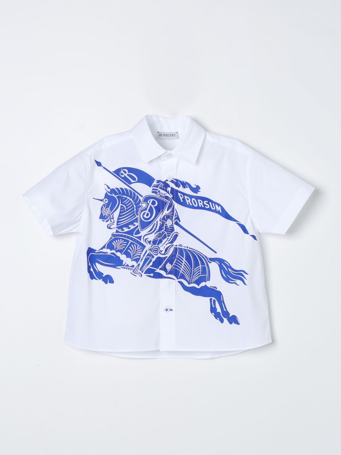 Burberry Kids Shirt BURBERRY KIDS Kids colour White