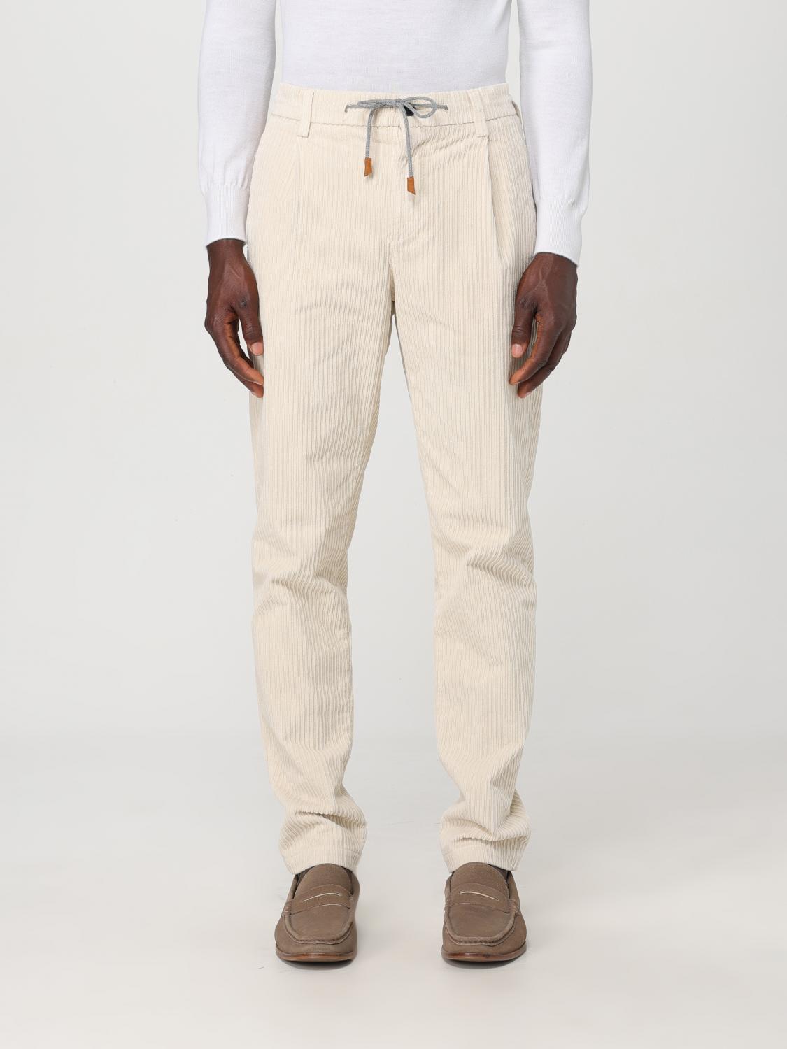 Eleventy Pants ELEVENTY Men color Sand