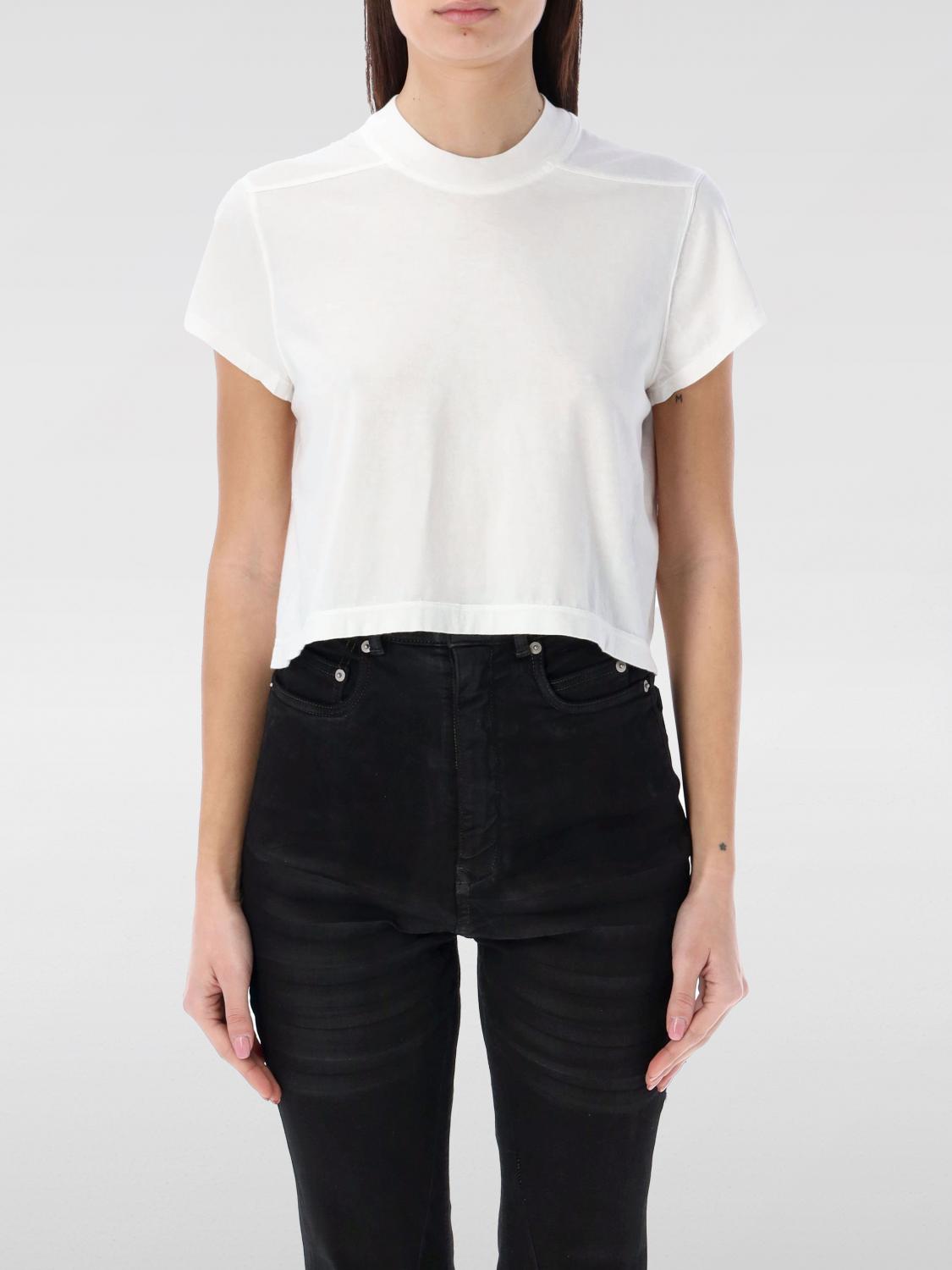 Rick Owens Drkshdw T-Shirt RICK OWENS DRKSHDW Woman color White