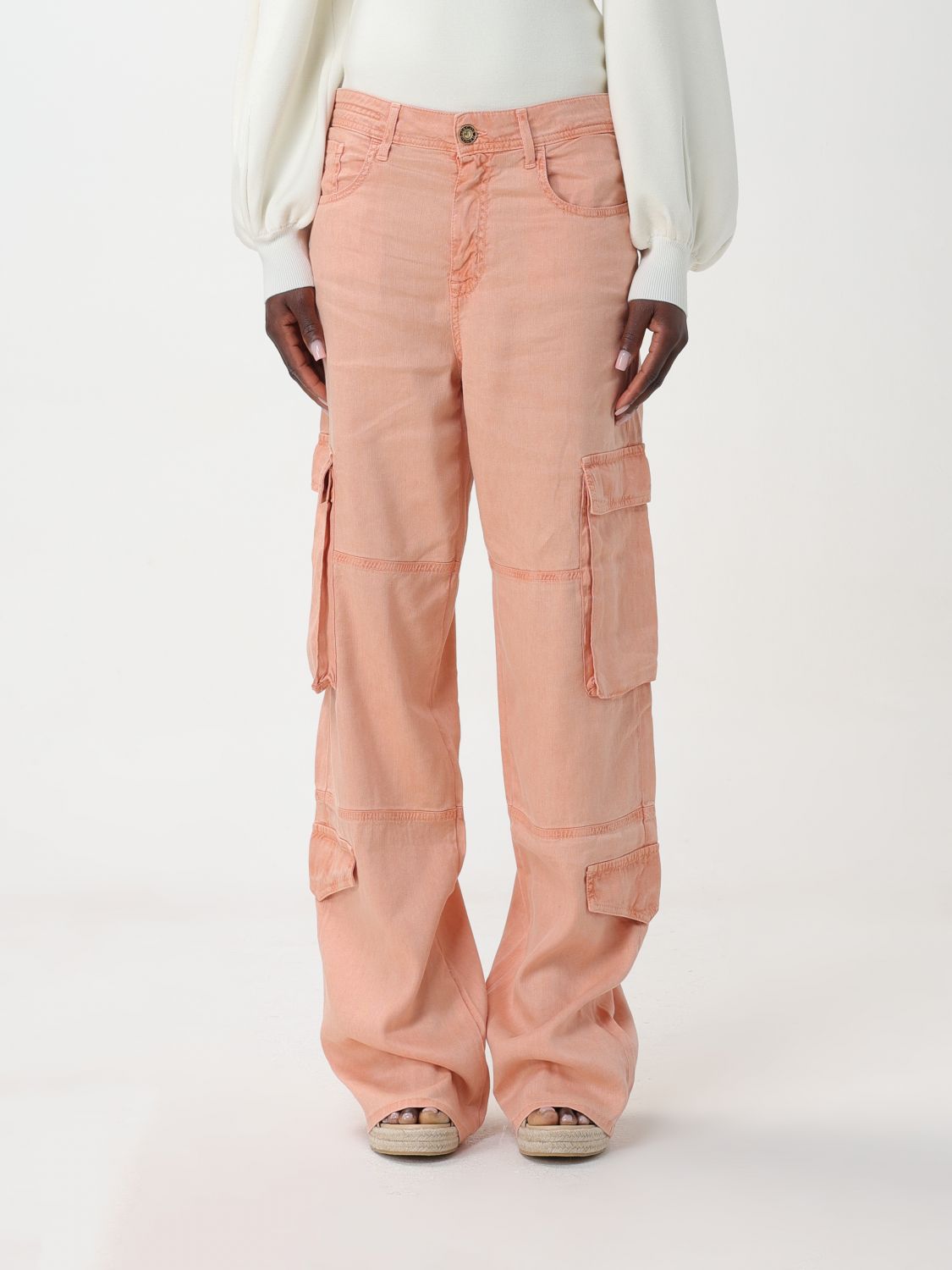 Jacob Cohën Trousers JACOB COHEN Woman colour Orange