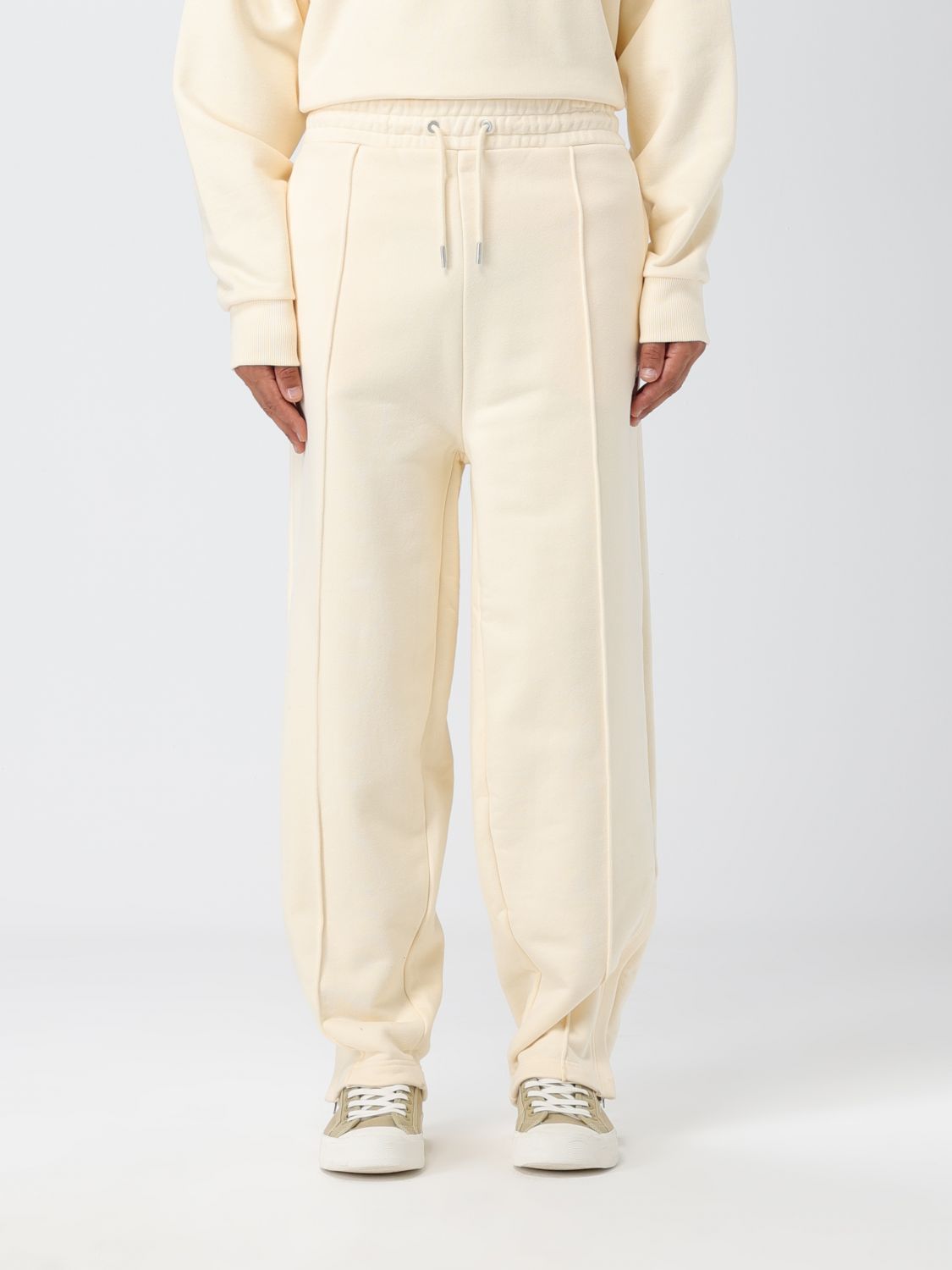 Tommy Jeans Collection Trousers TOMMY JEANS COLLECTION Men colour Yellow Cream