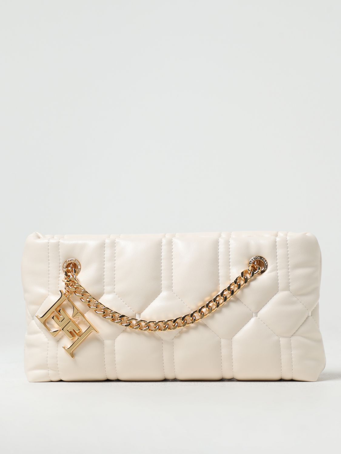 Elisabetta Franchi Clutch ELISABETTA FRANCHI Woman colour Yellow Cream