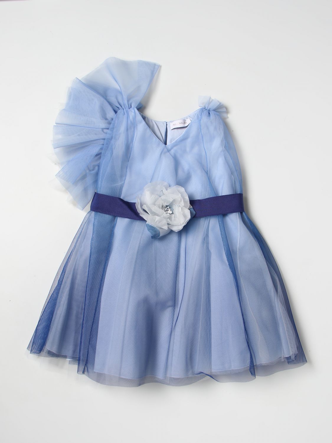 Monnalisa Dress MONNALISA Kids colour Sky Blue