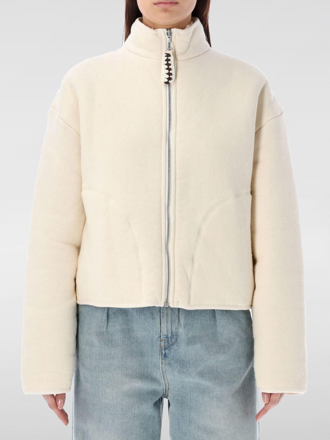 Jil Sander Coat JIL SANDER Woman color White