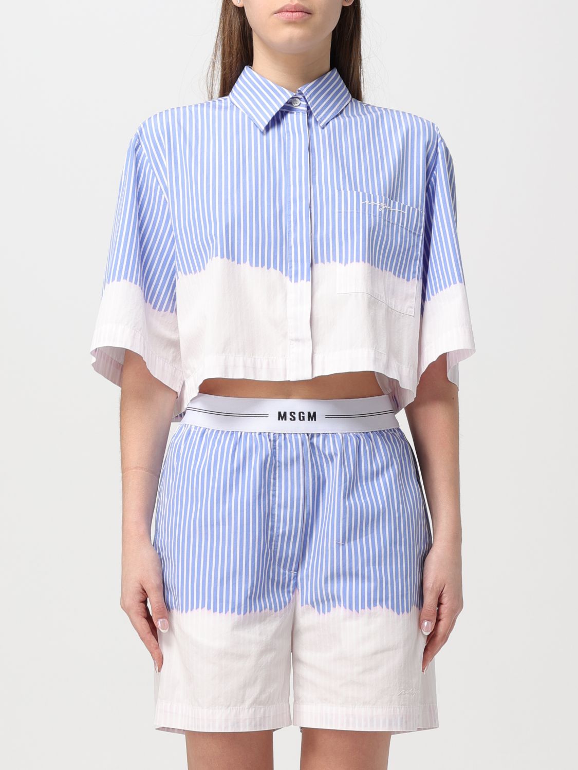 Msgm Shirt MSGM Woman colour Multicolor