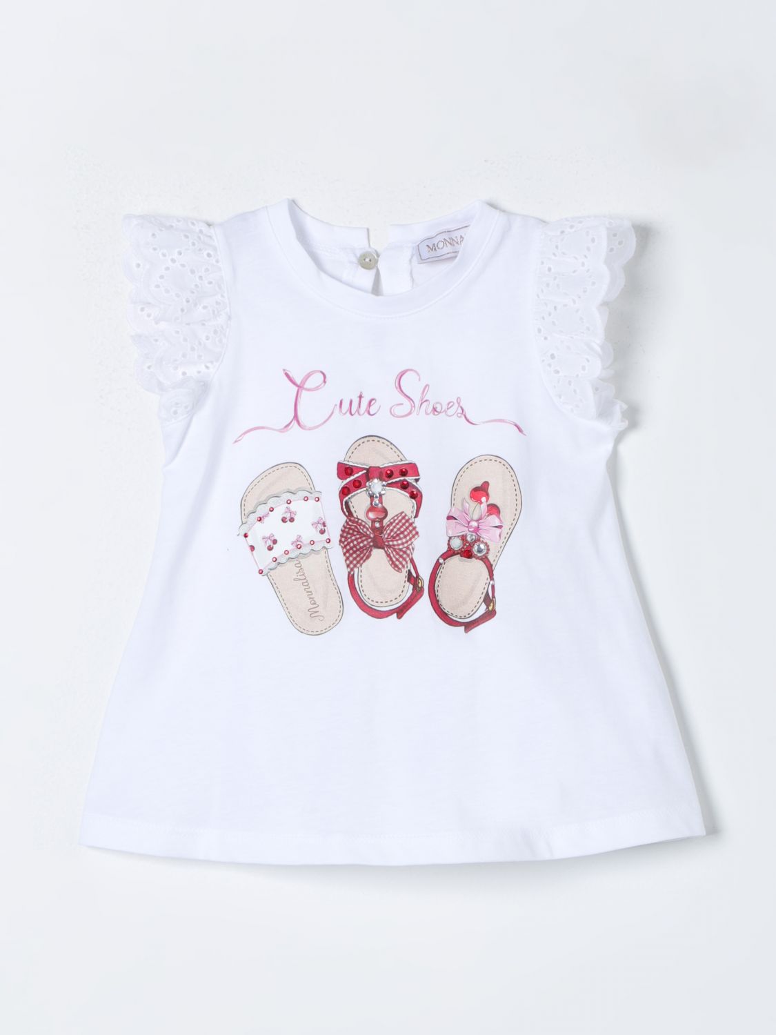 Monnalisa T-Shirt MONNALISA Kids colour White 1