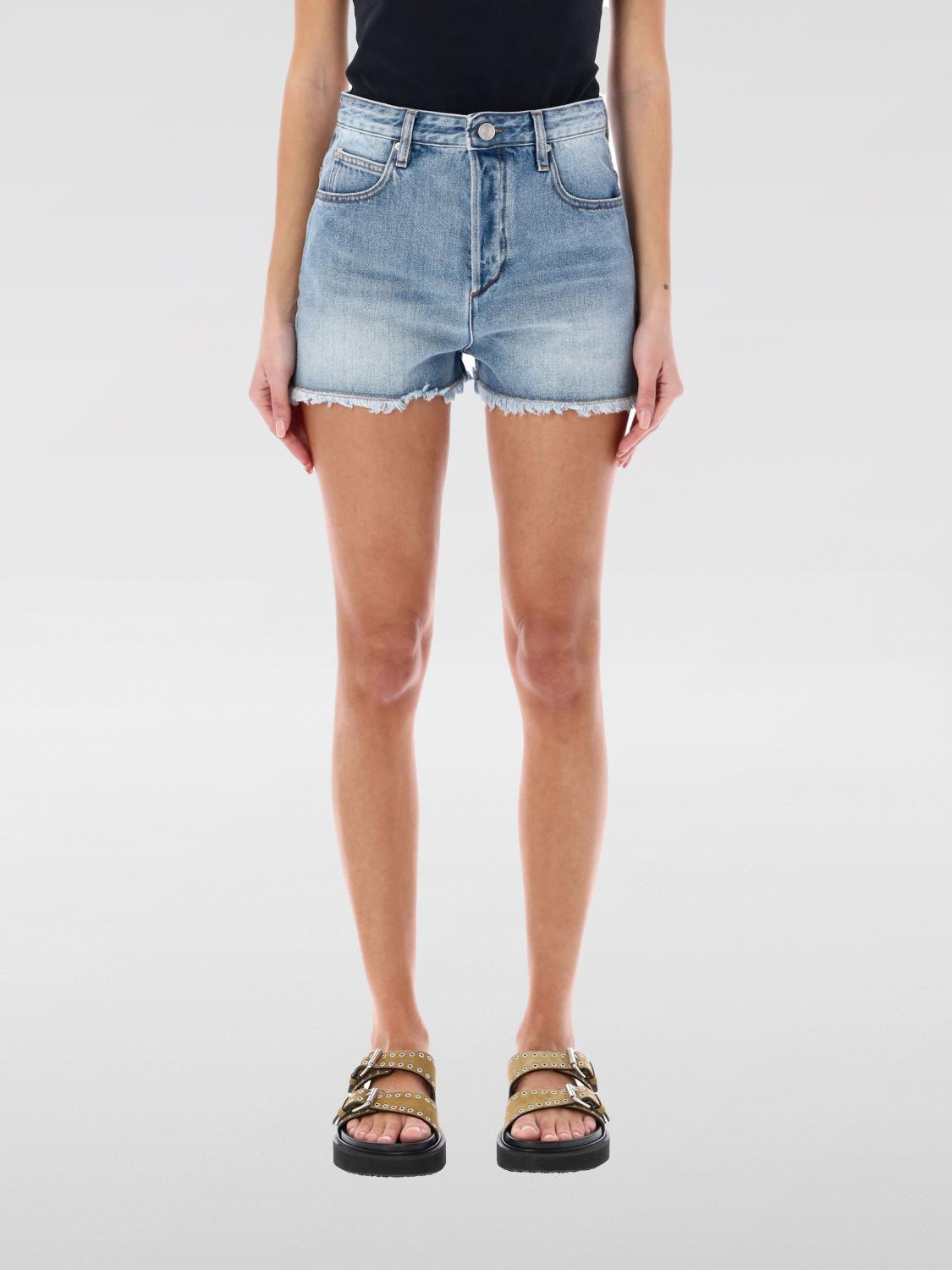 Isabel Marant Short ISABEL MARANT Woman color Ice