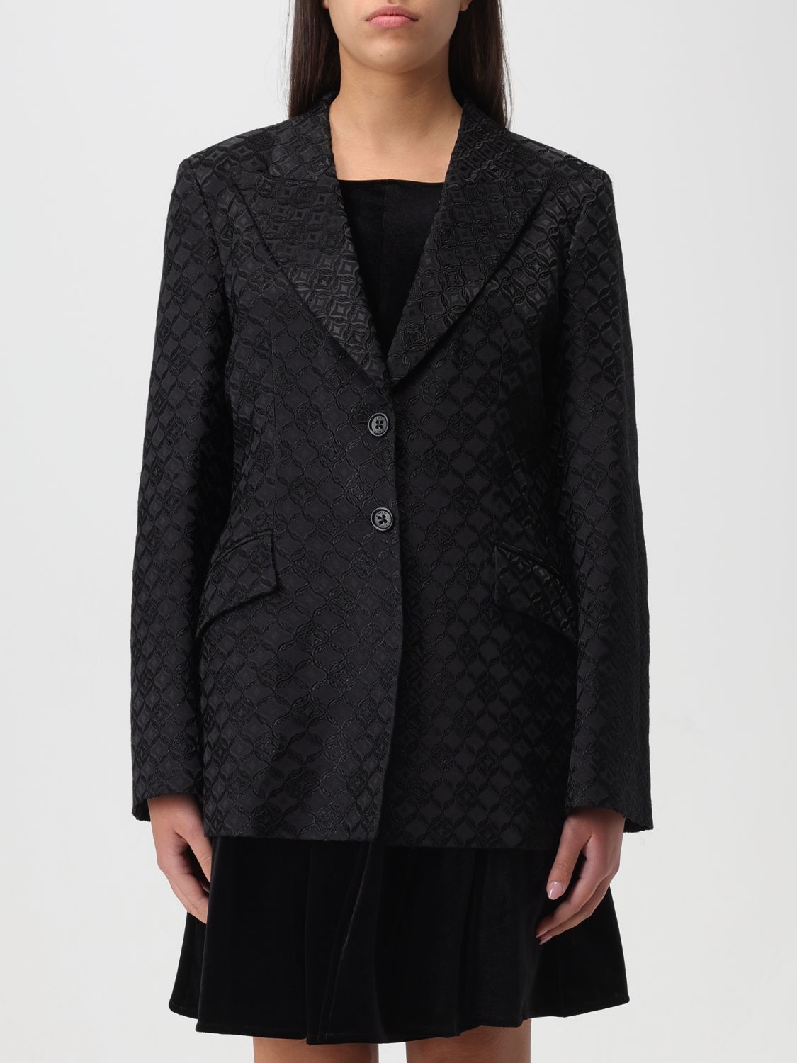 Alberta Ferretti Blazer ALBERTA FERRETTI Woman colour Black