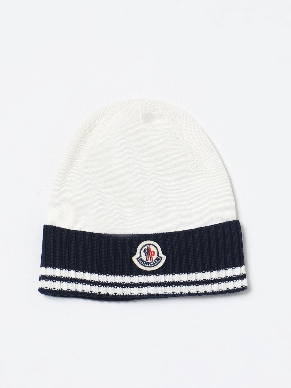 Moncler Hat MONCLER Kids colour Blue