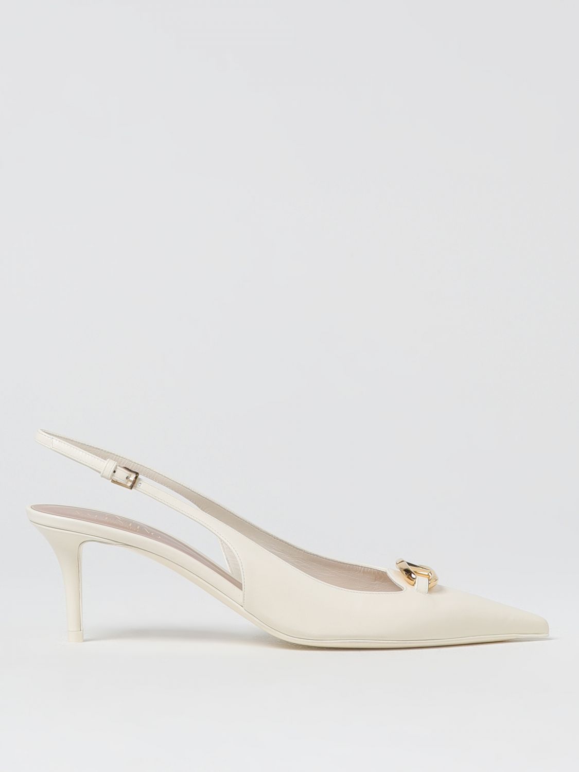 VALENTINO GARAVANI High Heel Shoes VALENTINO GARAVANI Woman colour Yellow Cream