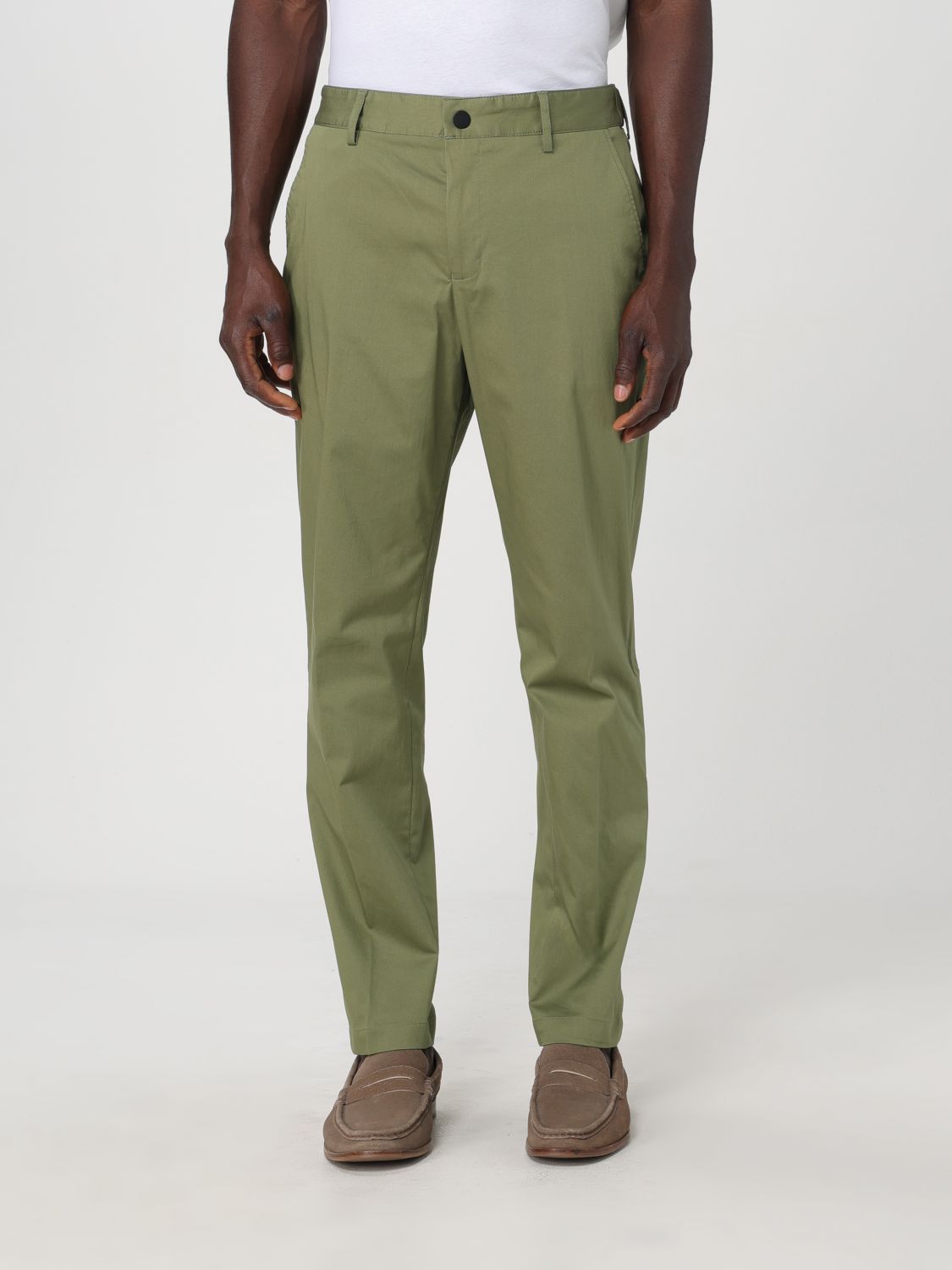 BOSS Pants BOSS Men color Green