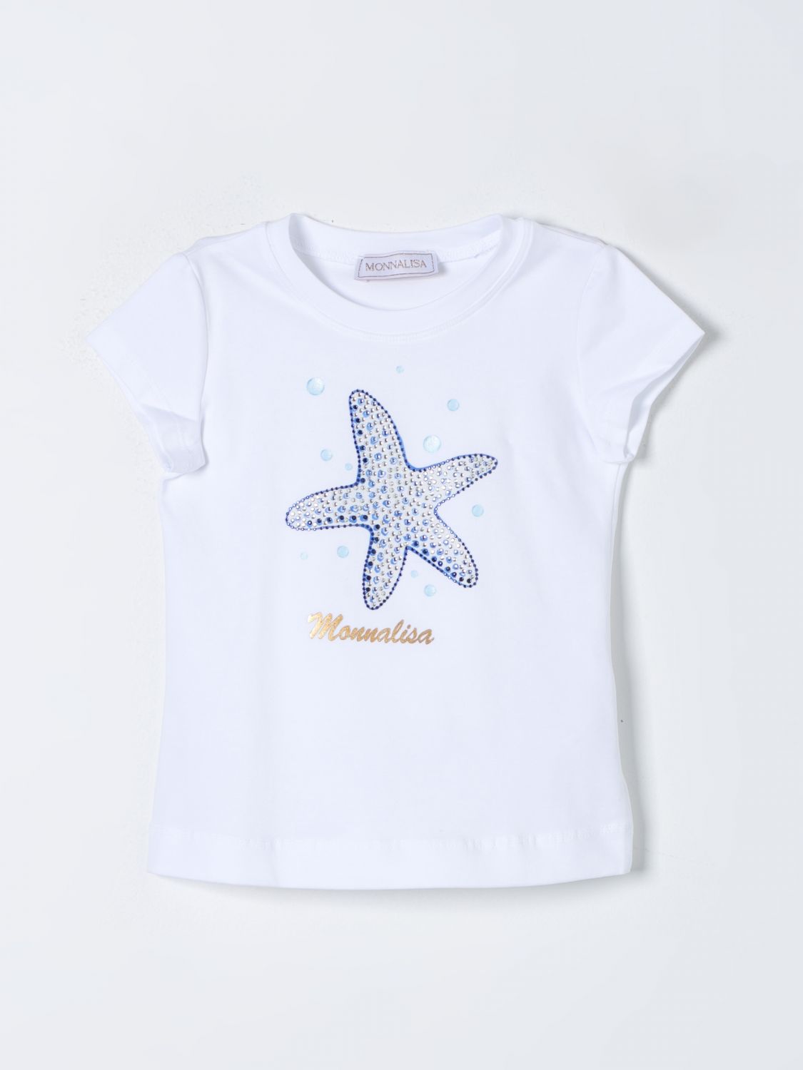 Monnalisa T-Shirt MONNALISA Kids colour White