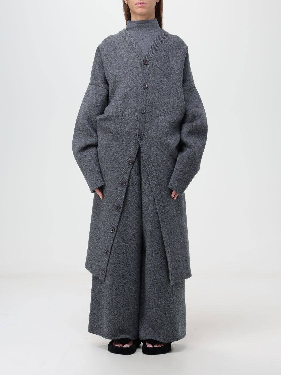 Loewe Coat LOEWE Woman colour Grey