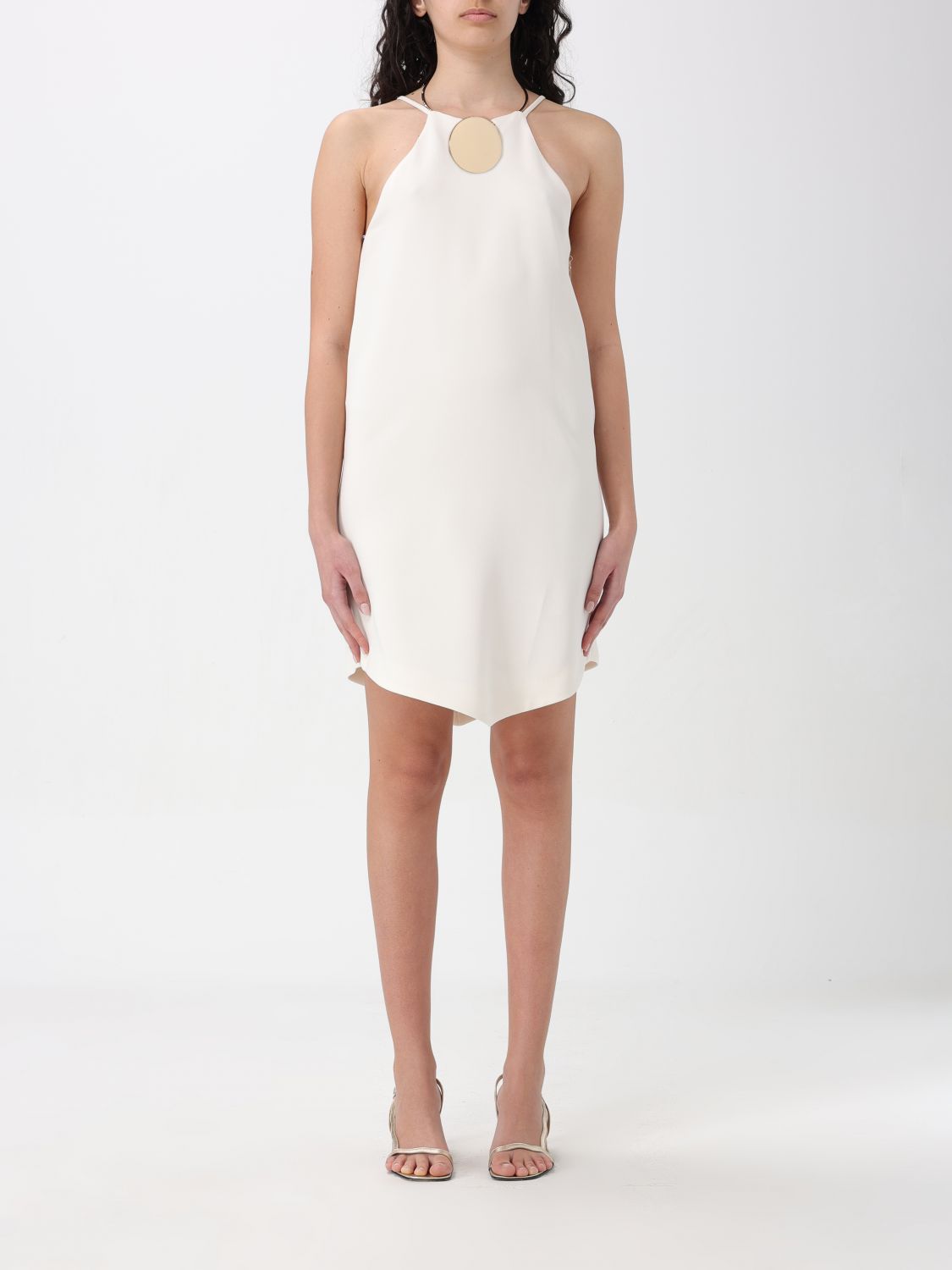 Simona Corsellini Dress SIMONA CORSELLINI Woman colour Cream