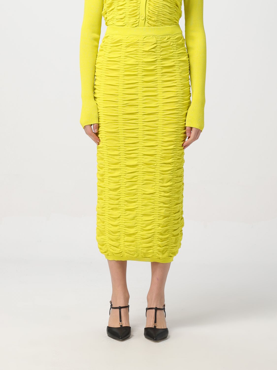 Actitude Twinset Skirt ACTITUDE TWINSET Woman colour Lemon