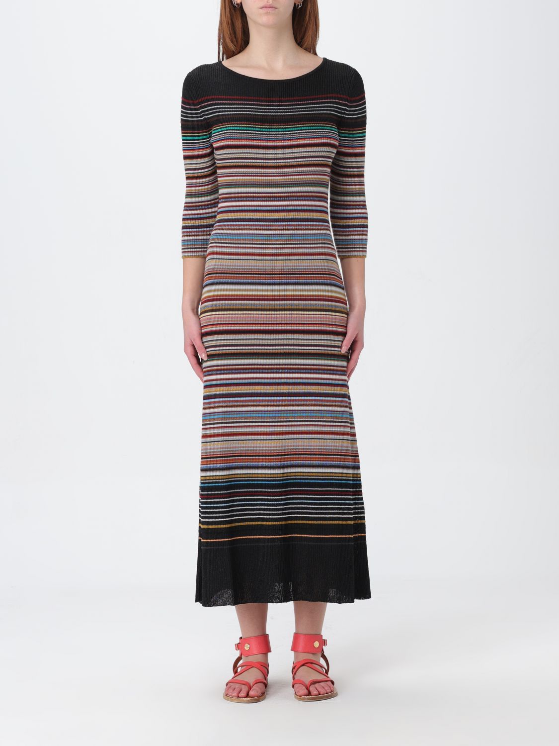 Paul Smith Dress PAUL SMITH Woman colour Multicolor