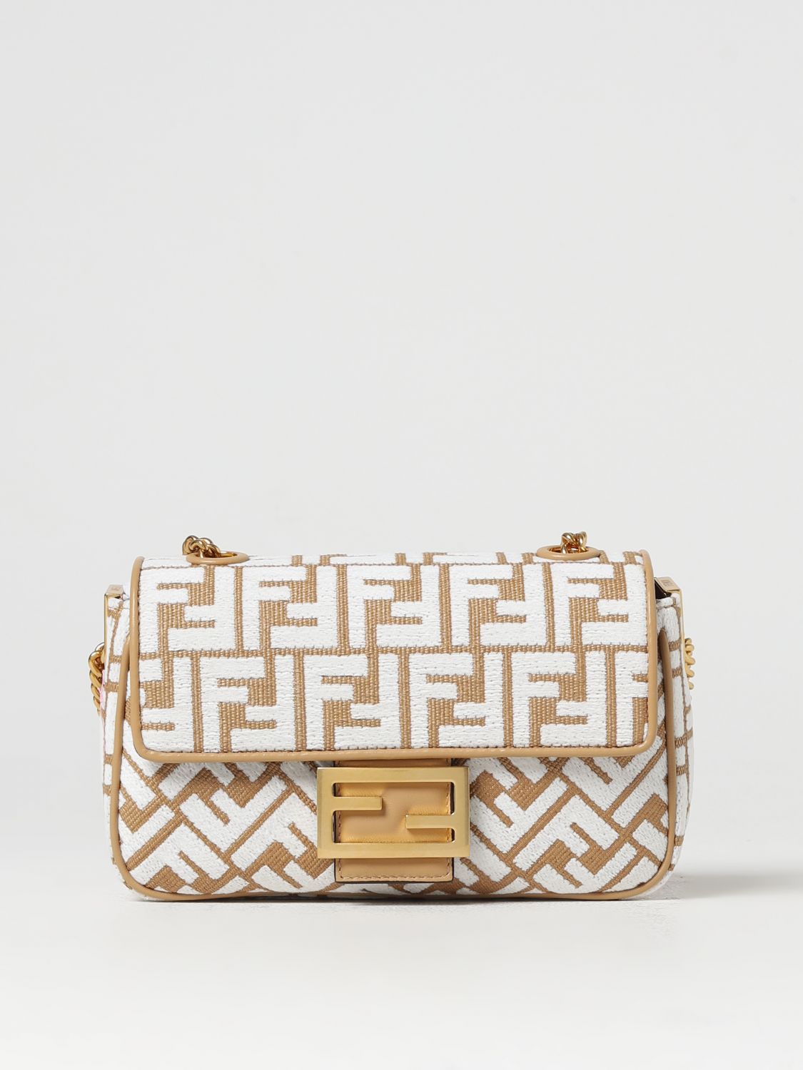 FENDI Shoulder Bag FENDI Woman colour Beige