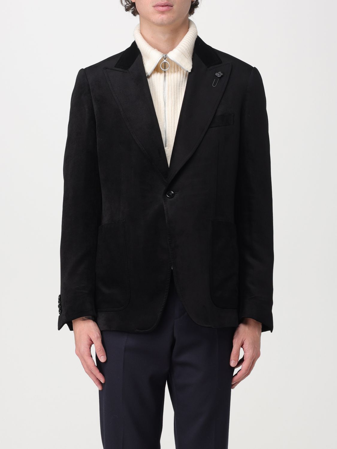 Lardini Blazer LARDINI Men colour Black