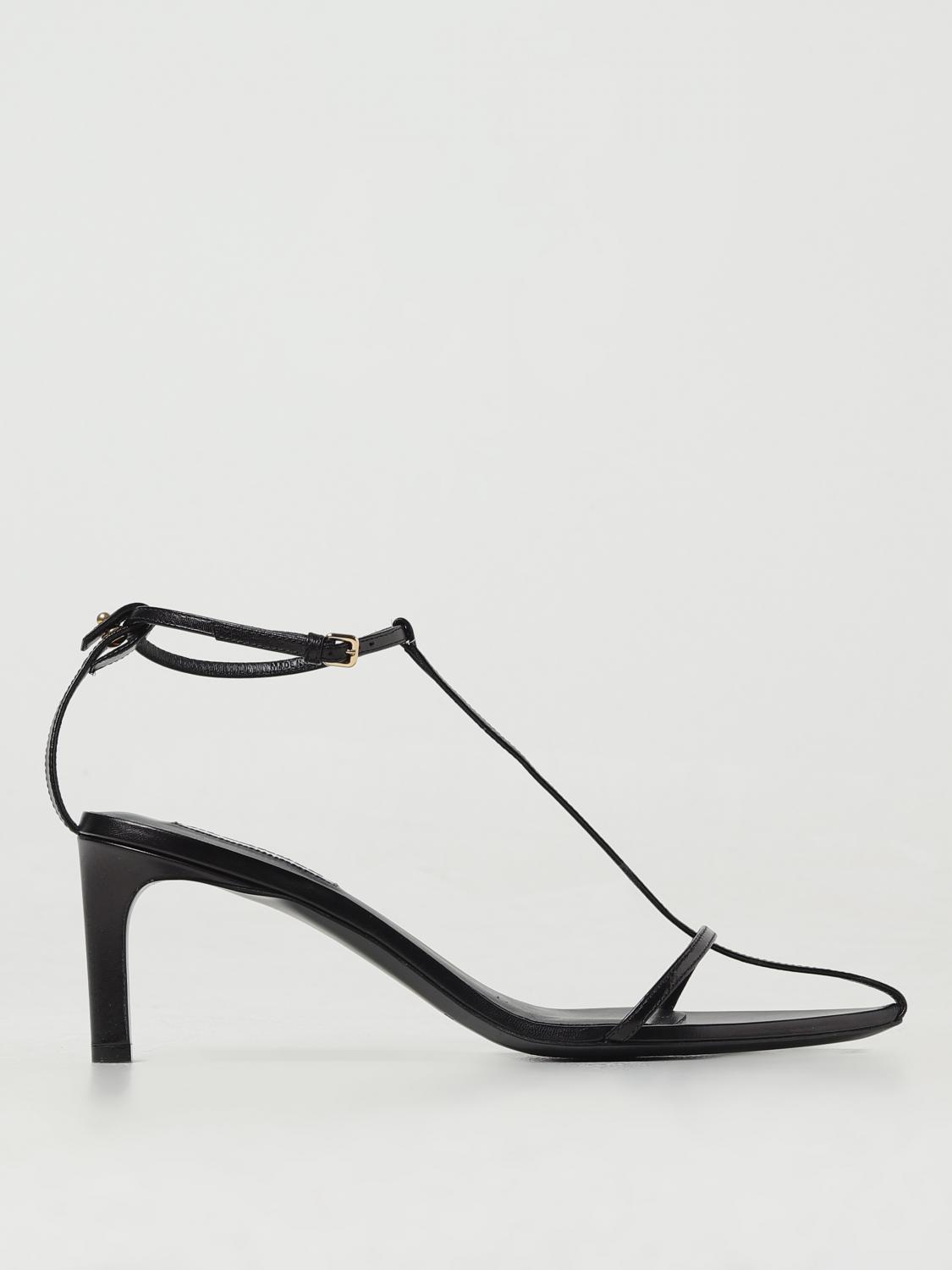 Jil Sander Heeled Sandals JIL SANDER Woman colour Black