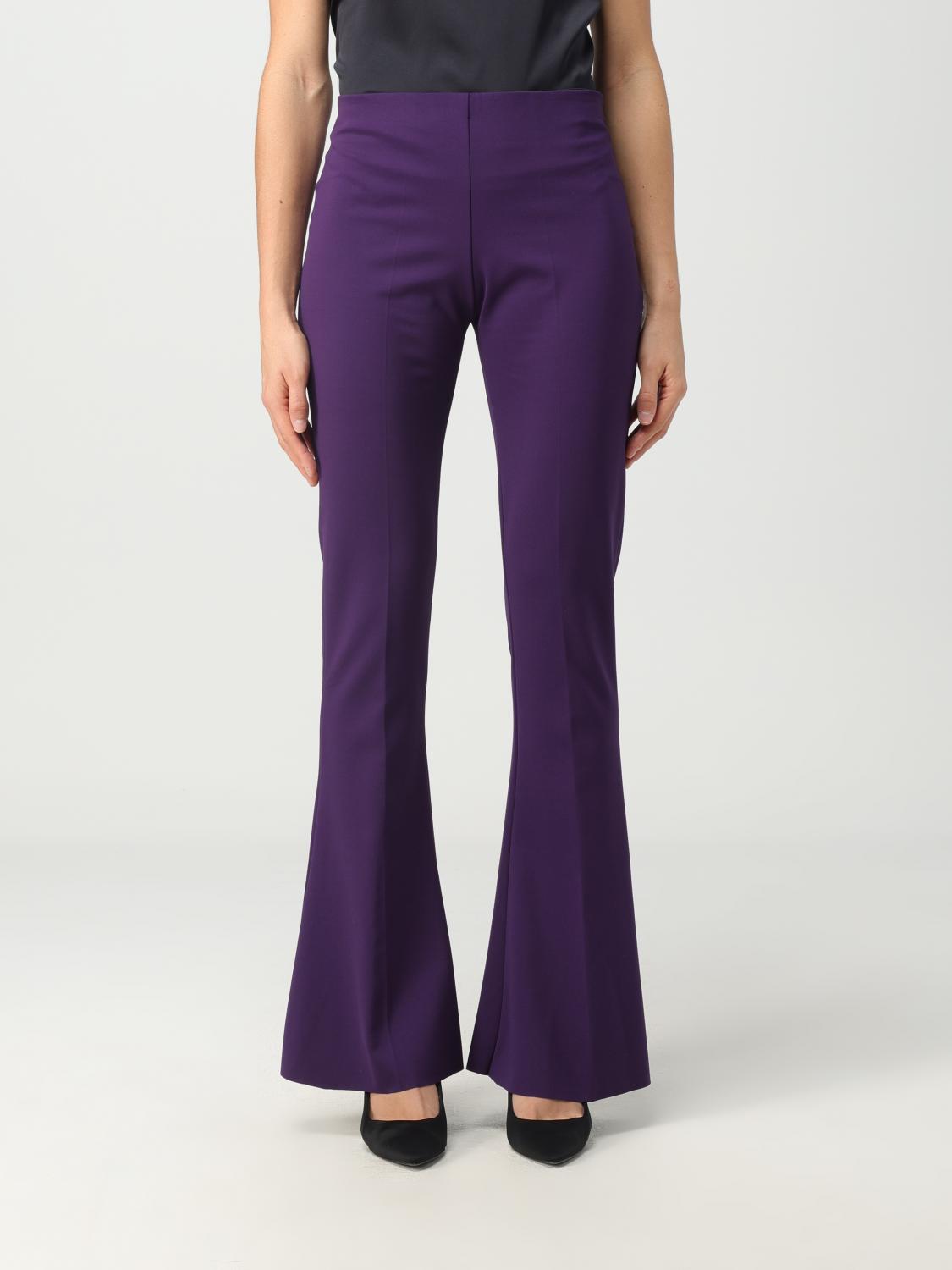 Liviana Conti Trousers LIVIANA CONTI Woman colour Violet