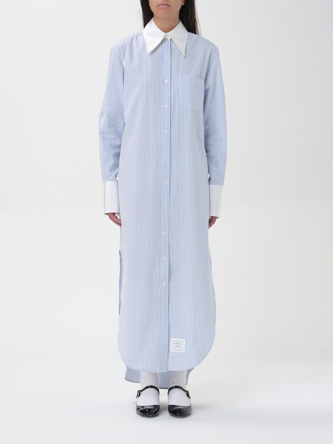 Thom Browne Dress THOM BROWNE Woman color Blue