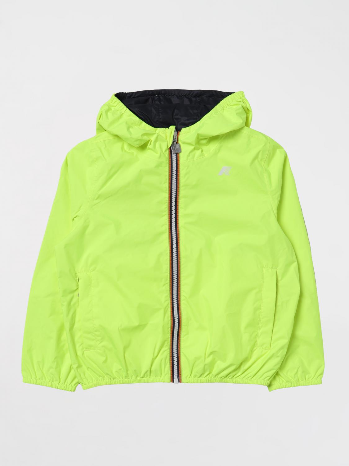 K-Way Coat K-WAY Kids colour Yellow