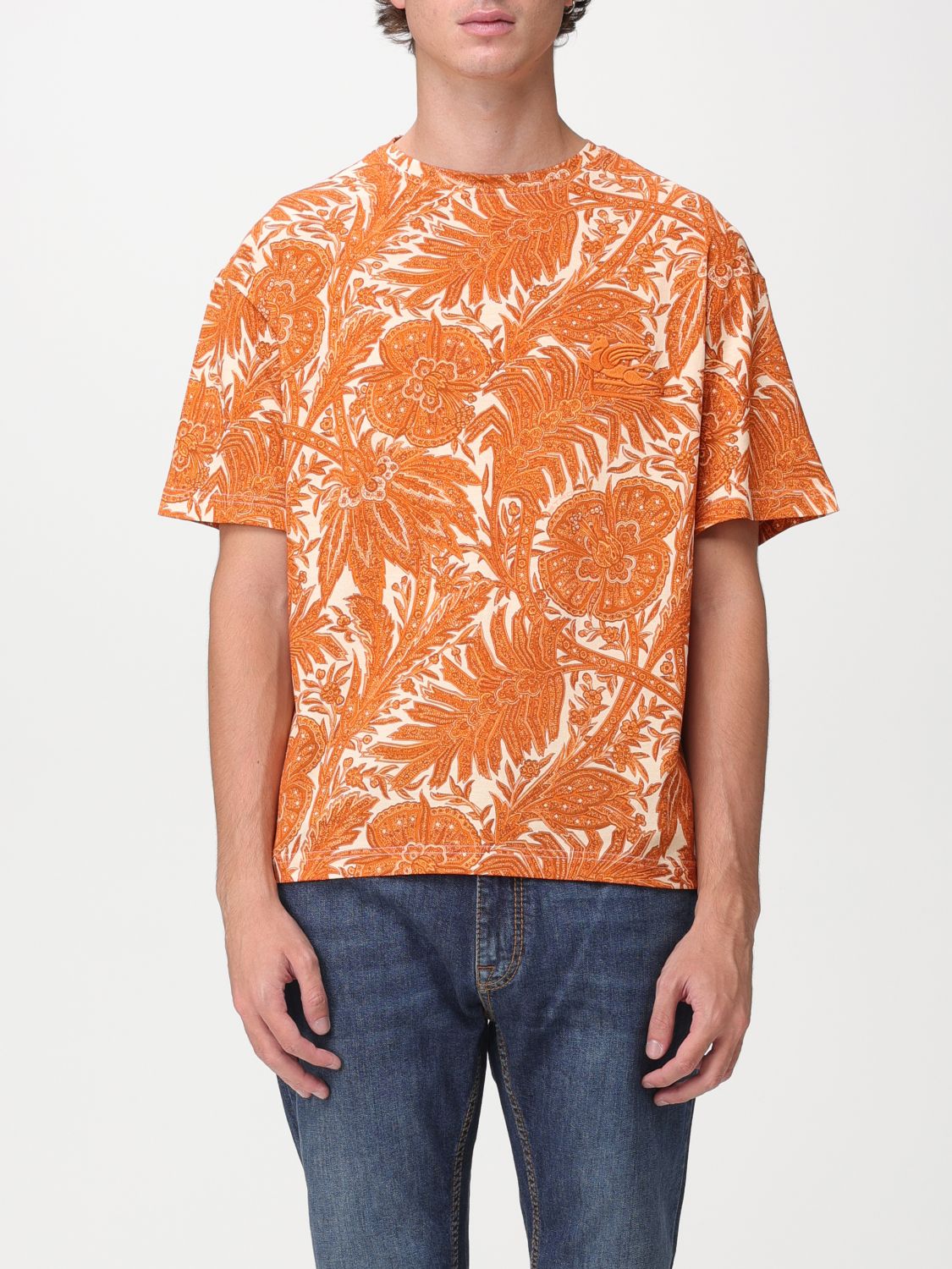 Etro T-Shirt ETRO Men colour Orange