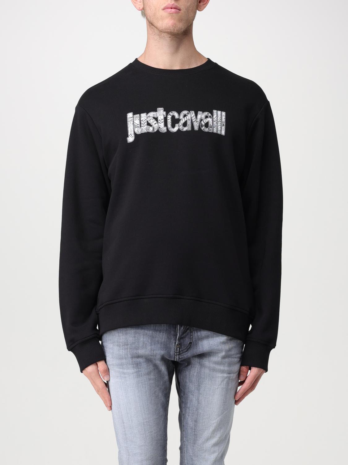 Just Cavalli Sweatshirt JUST CAVALLI Men colour Black