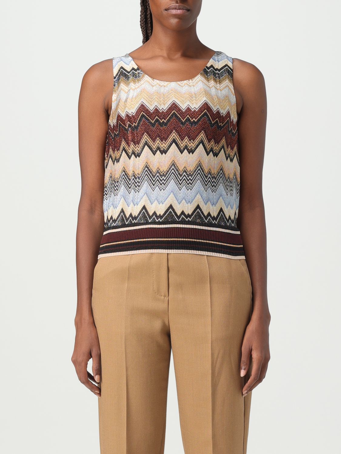 Missoni Top MISSONI Woman colour Multicolor