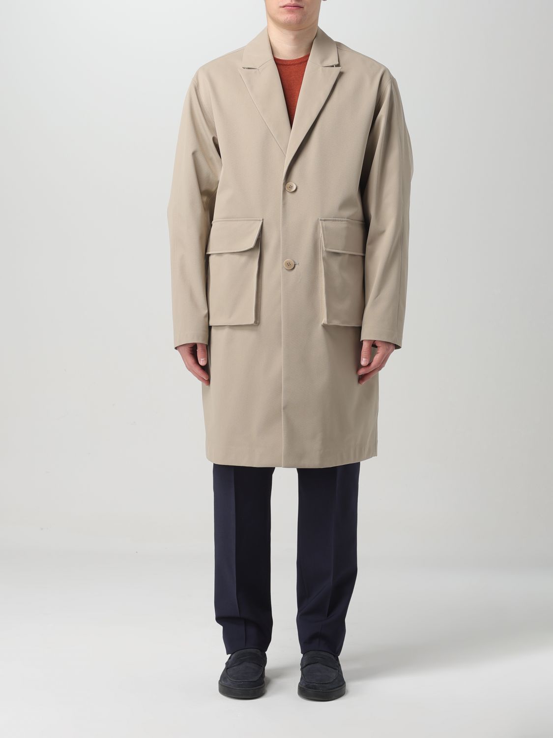 Calvin Klein Coat CALVIN KLEIN Men colour Beige