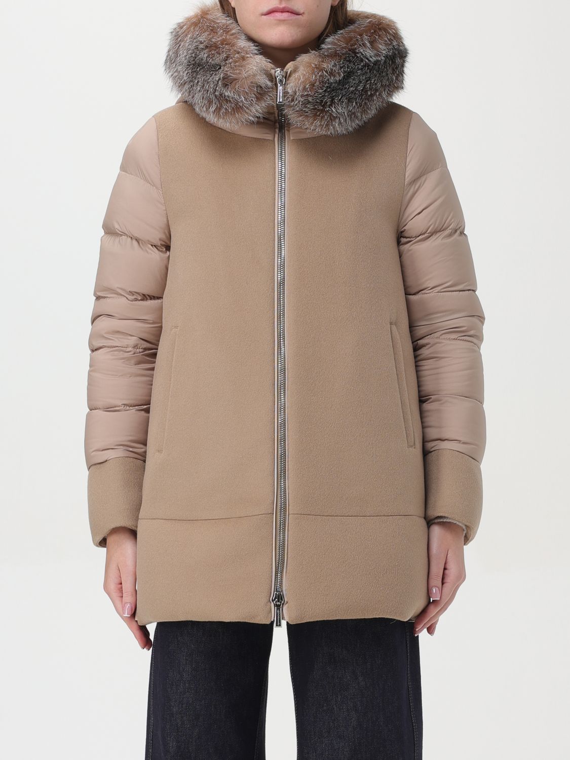 Moorer Coat MOORER Woman color Brown