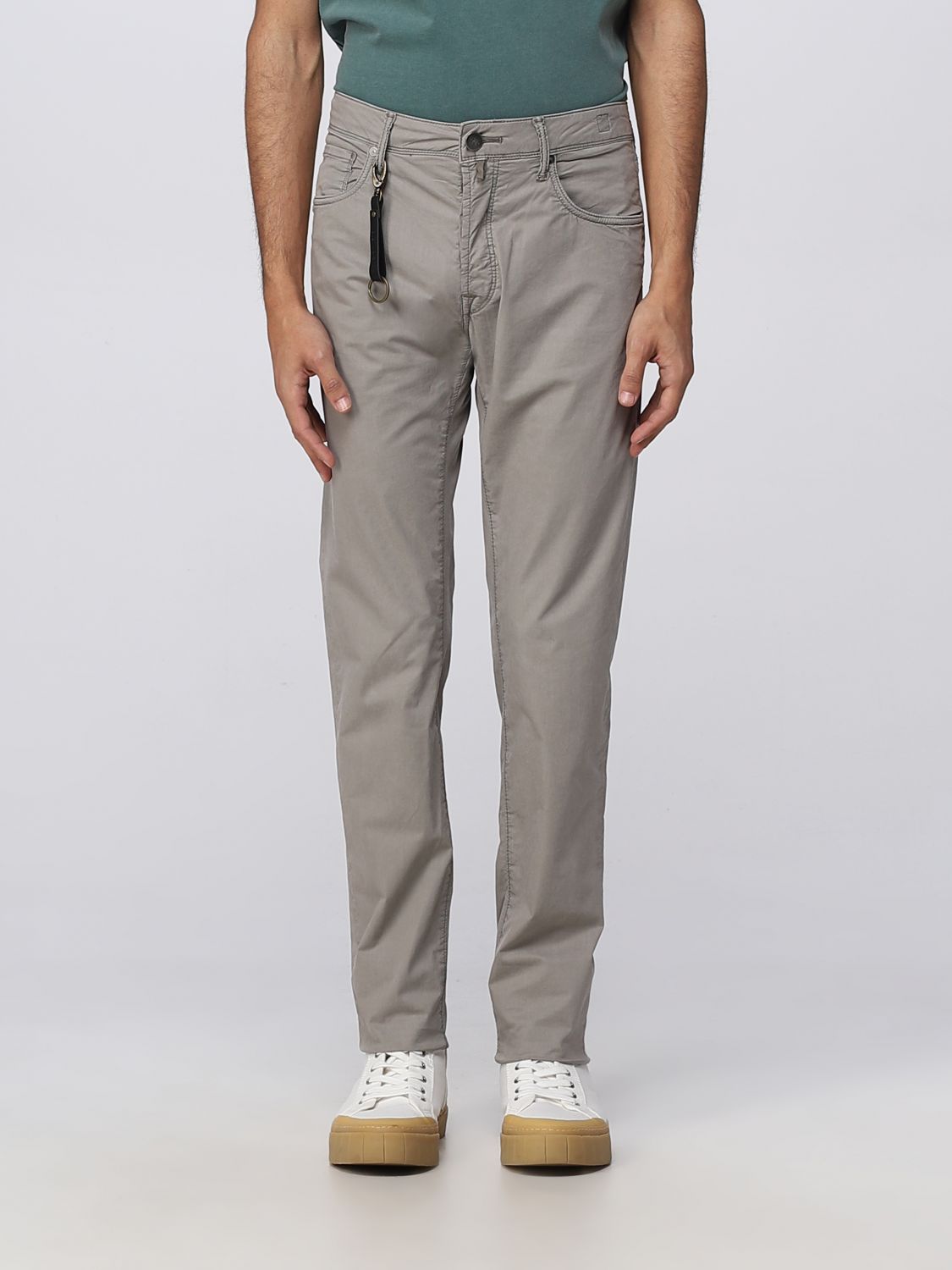 Incotex Trousers INCOTEX Men colour Grey