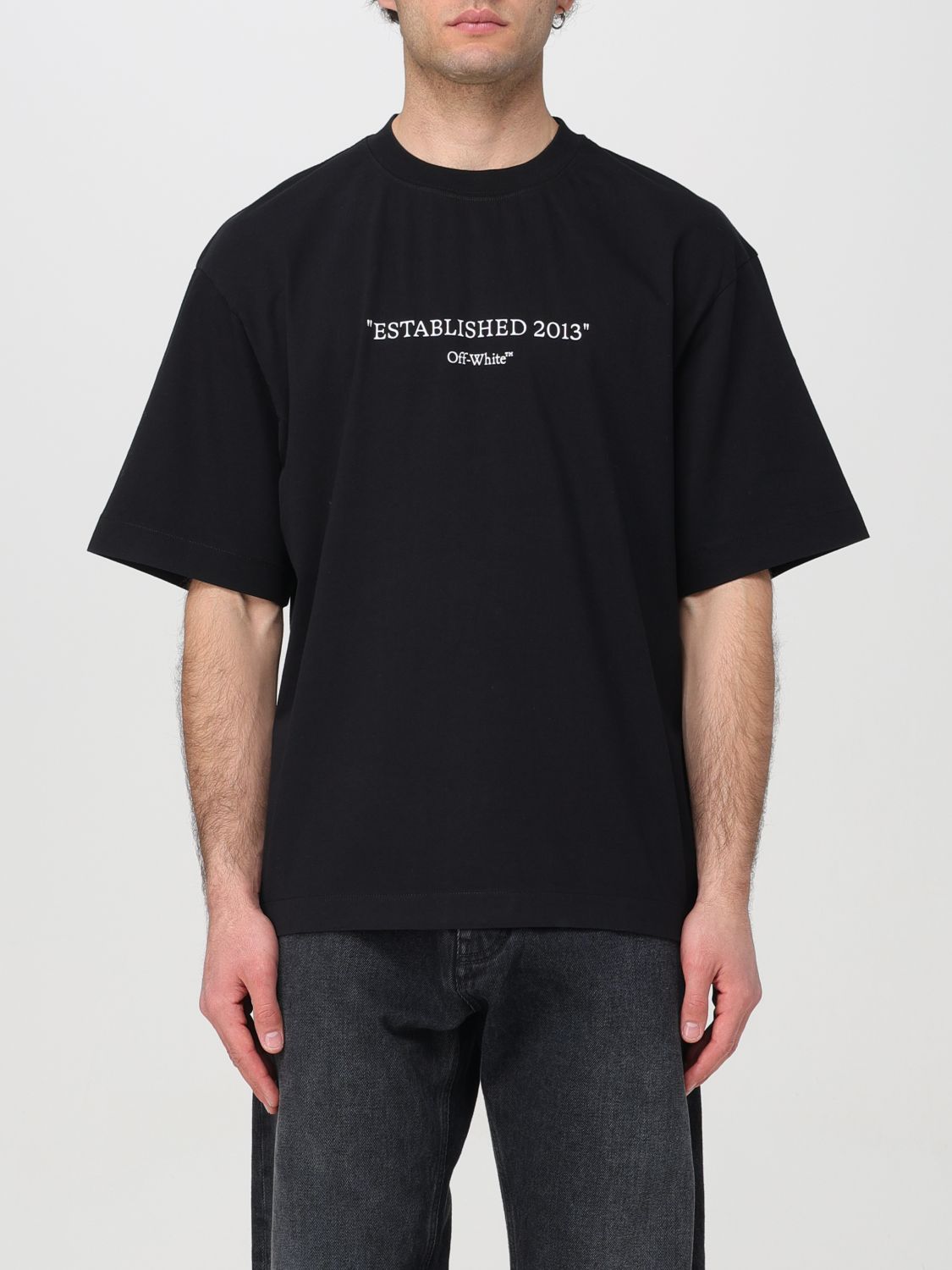 OFF-WHITE T-Shirt OFF-WHITE Men colour Black