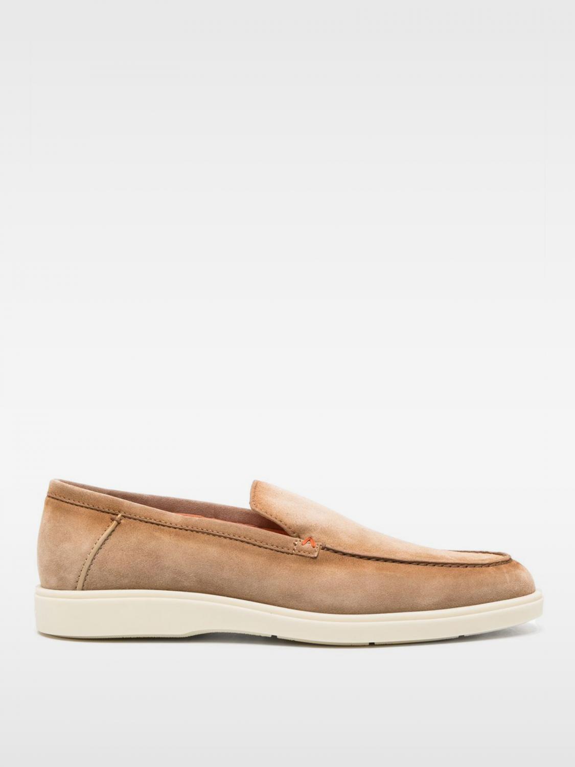 Santoni Loafers SANTONI Men color Camel