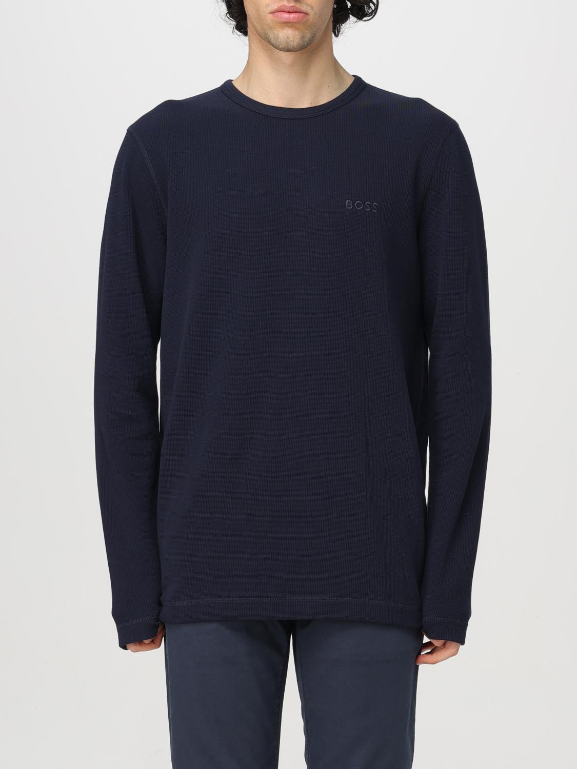 BOSS Sweater BOSS Men color Blue