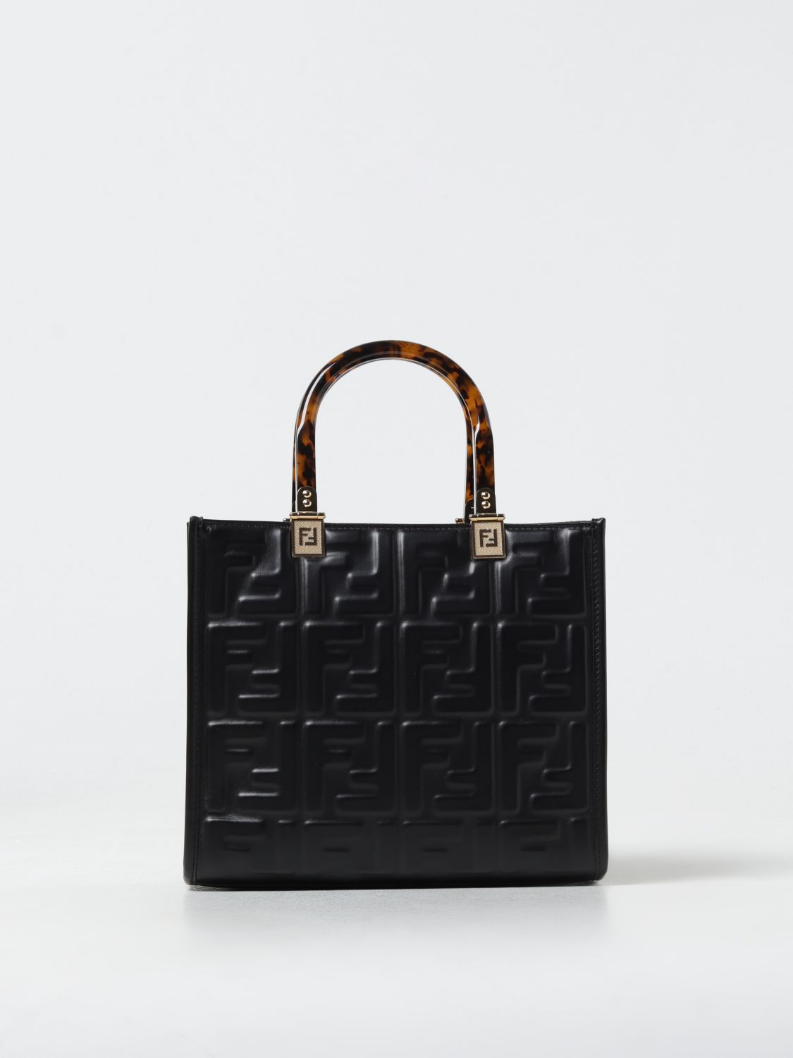 FENDI Tote Bags FENDI Woman colour Black