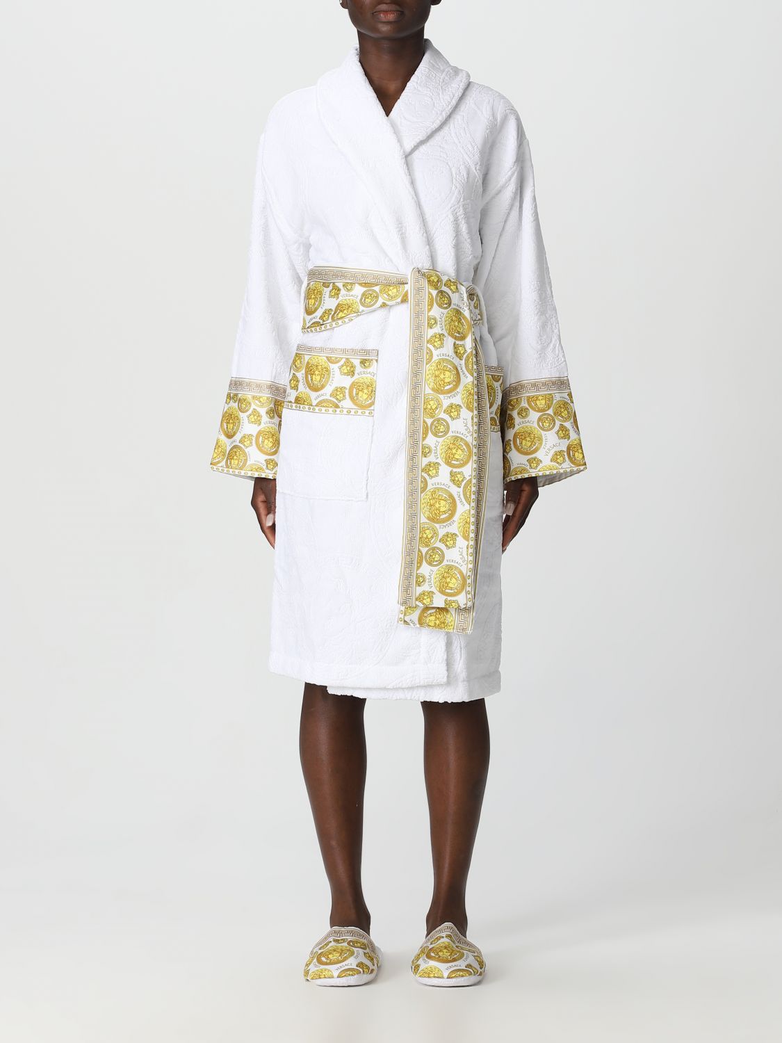 Versace Home Bathrobes VERSACE HOME Lifestyle colour White