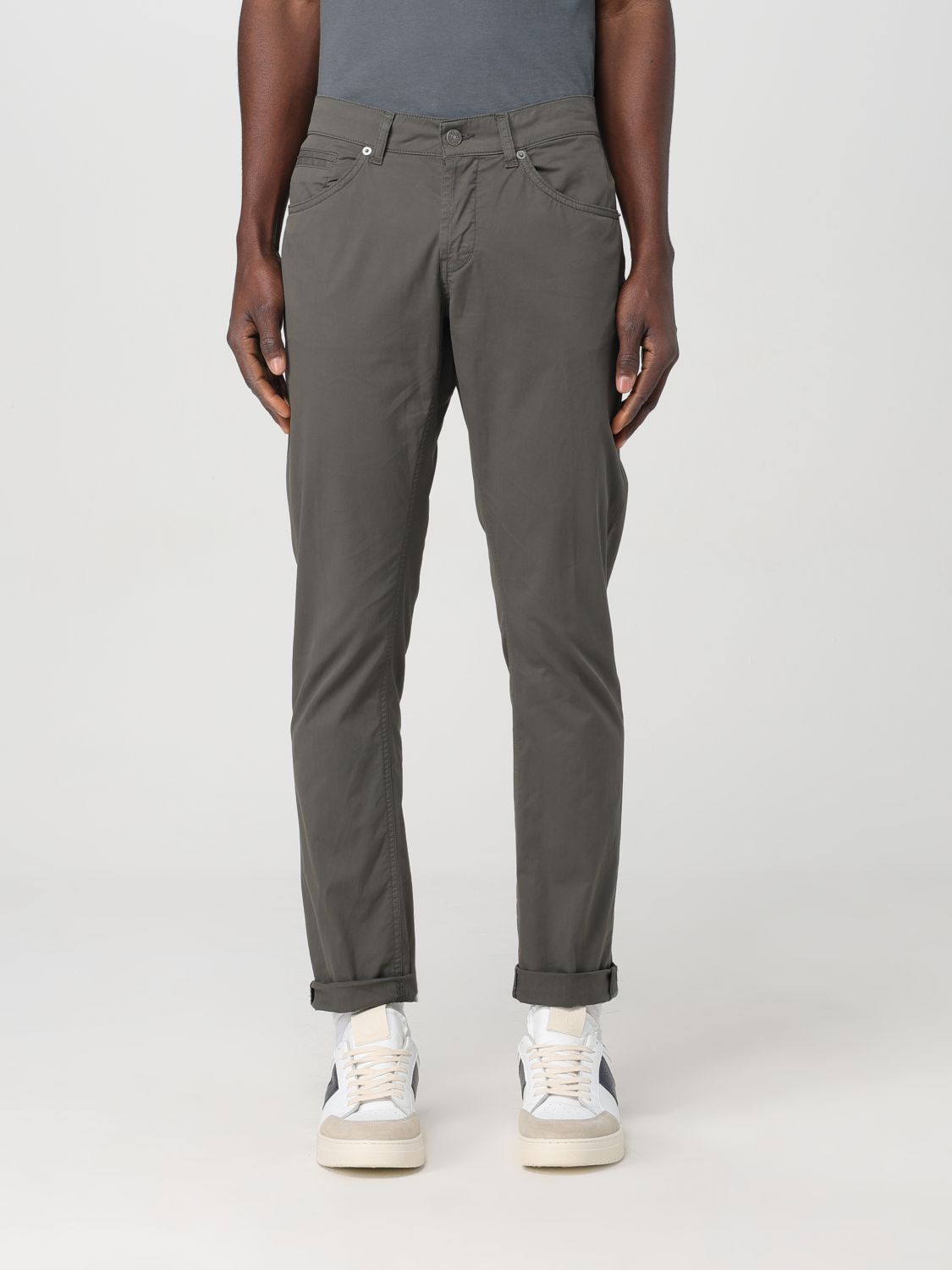 Dondup Trousers DONDUP Men colour Smoke Grey