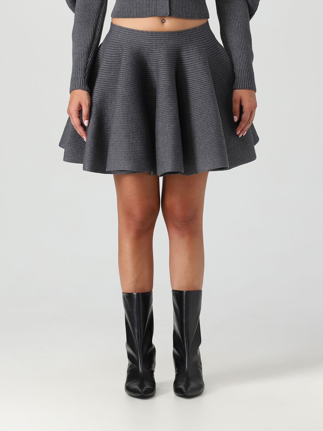 Alaïa Skirt ALAÏA Woman color Grey