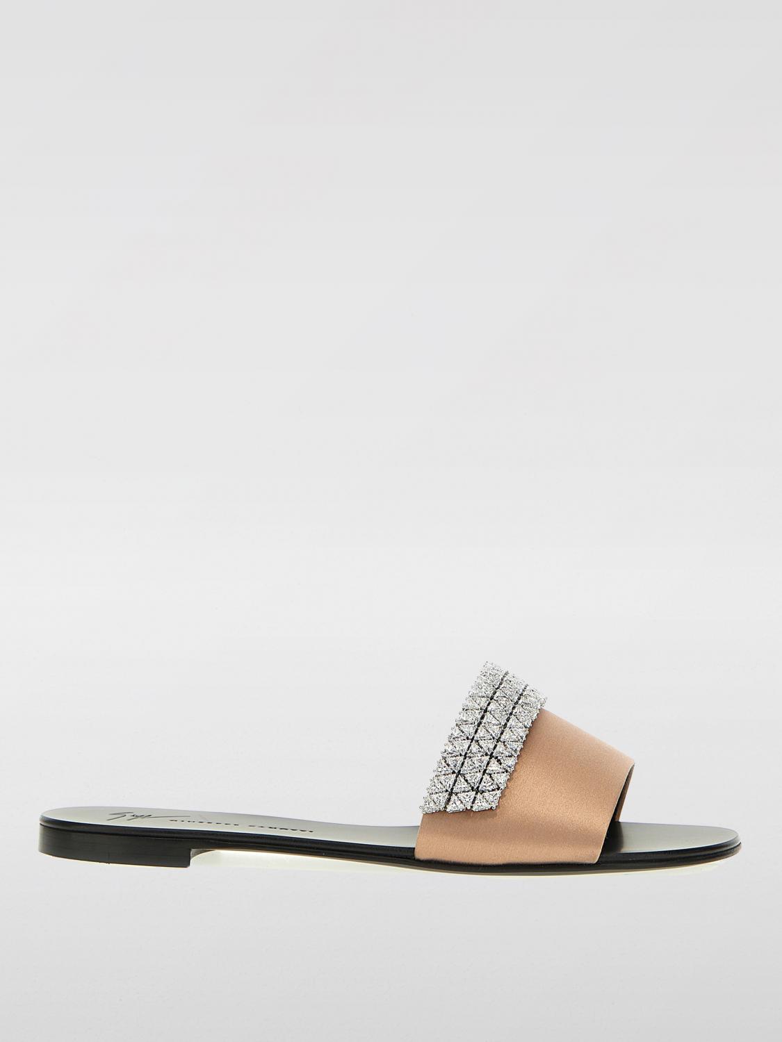 Giuseppe Zanotti Flat Sandals GIUSEPPE ZANOTTI Woman color Beige