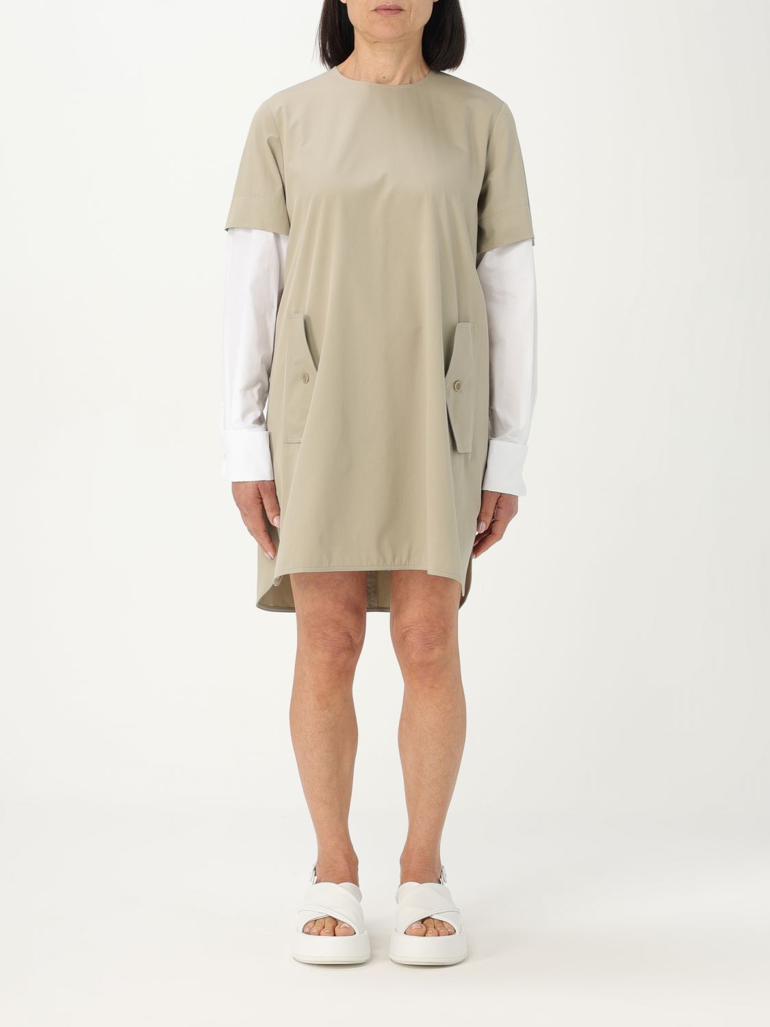 Max Mara Dress MAX MARA Woman colour Sand