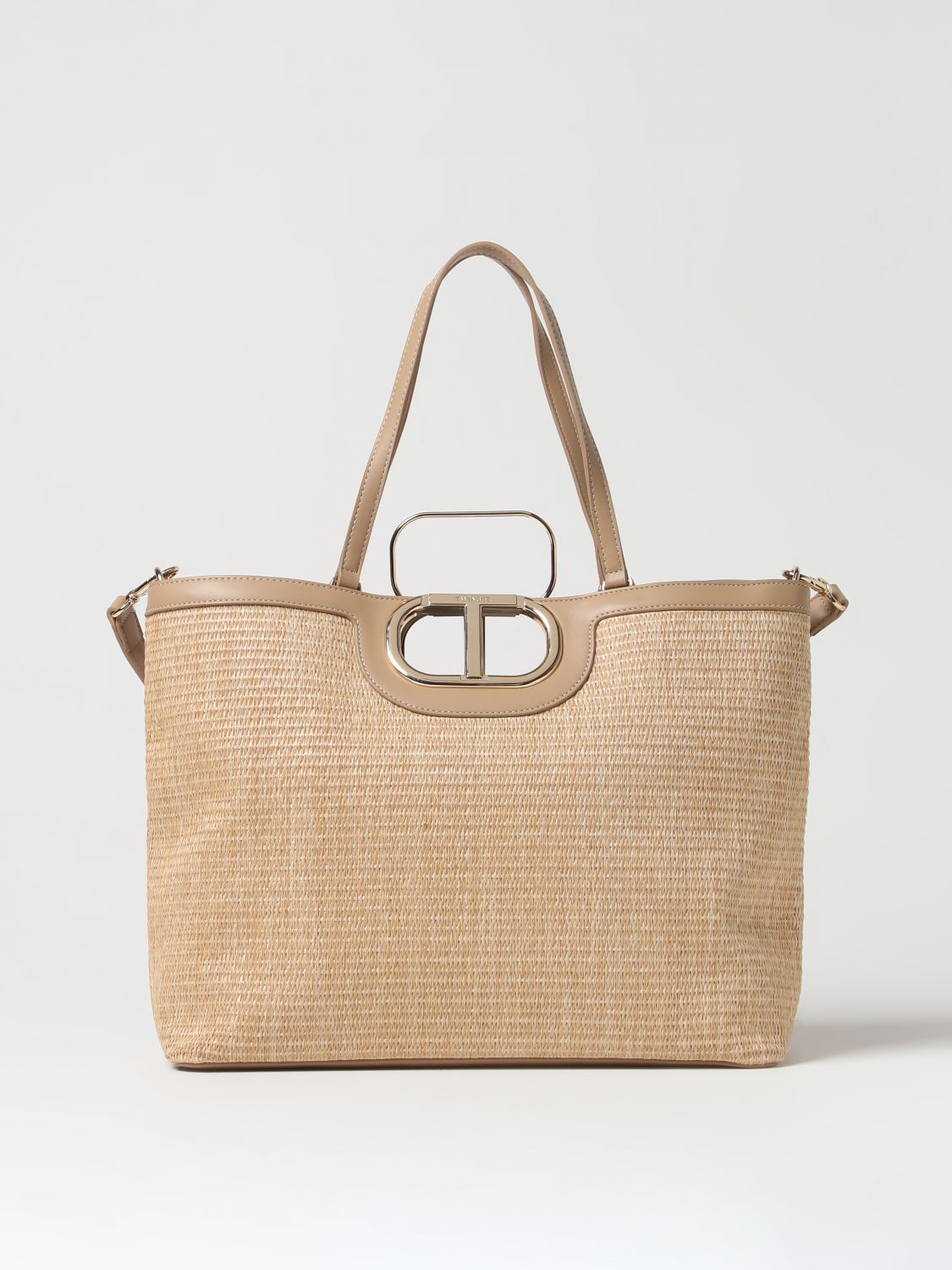 Twinset Tote Bags TWINSET Woman colour Beige